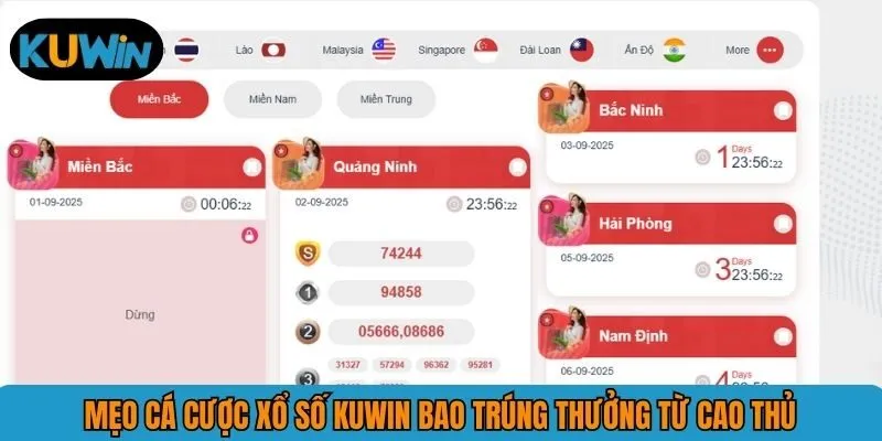 Mẹo cá cược xổ số KUWIN bao trúng thưởng từ cao thủ