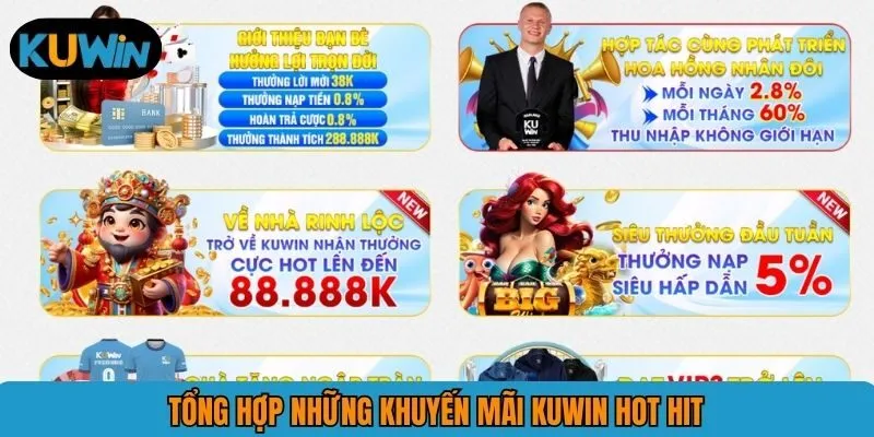 Tổng hợp những khuyến mãi KUWIN hot hit